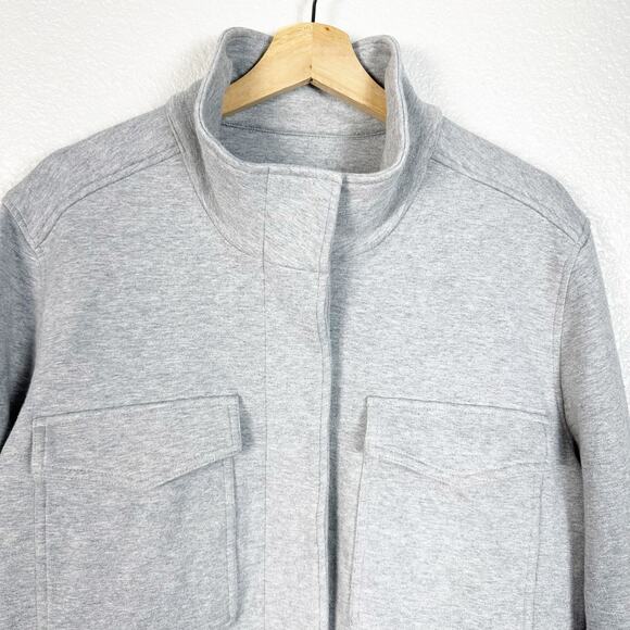 Rails Women’s Thurston Crop Jacket in Heathered Grey Size X-Large - Picture 3 of 14